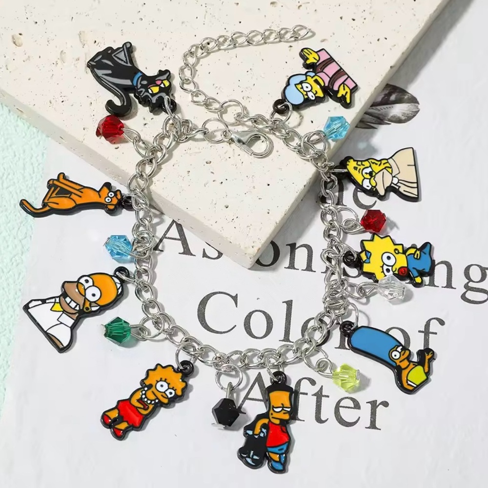 The Simpsons Charm Bracelet - Picture 2 of 2